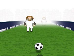 Játék Ide tétlen futball kihívás 3D online
