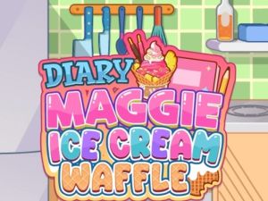Játék Diary Maggie: Fagylalt gofri online