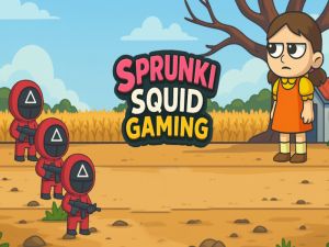Játék Sprunki tintahal játék online