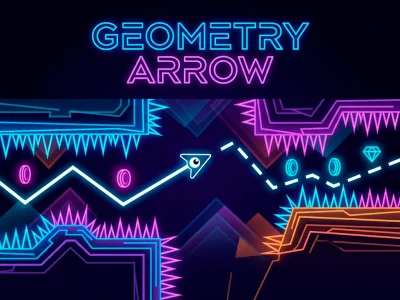 Játék Geometry Arrow online
