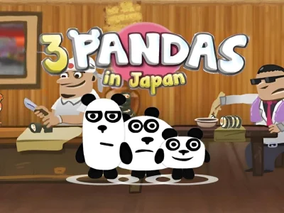 Játék 3 Pandas In Japan HTML5 online