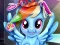 Játék Rainbow pony real haircuts online