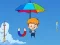 Játék Umbrella Falling Guy online