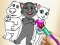 Játék Kitty Coloring Book online