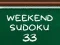 Játék Weekend Sudoku 33 online