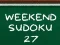 Játék Weekend Sudoku 27 online