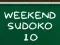 Játék Weekend Sudoku 10 online
