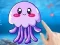 Játék Coloring Book: Jellyfish online