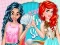 Játék Jasmine and Ariel Wardrobe Swap online