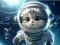 Játék Jigsaw Puzzle: Astronaut-Cat online