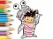Játék Coloring Book: Monster Costume Girl online