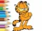 Játék Coloring Book: Garfield Hamburger online