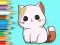 Játék Coloring Book: Cute Kitten online