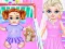 Játék Little Elsa Caring Day online
