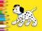 Játék Coloring Book: Cute Spotted Dog online