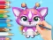 Játék Coloring Book: Cute Fluvsies online