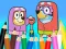 Játék Coloring Book: Bluey Flossing Grannies online