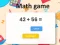 Játék Math game online