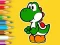 Játék Coloring Book: Yoshi Fishing Day online