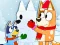 Játék Jigsaw Puzzle: Bluey Christmas Snowman online