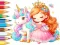 Játék Coloring Book: Unicorn Secret Whisper online