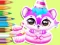 Játék Coloring Book: Baby Fluff's Birthday online