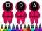 Játék Coloring Book: Squid Game Mask online