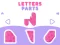 Játék Letters Parts online
