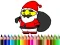 Játék Back To School: Santa Claus Coloring online