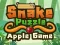 Játék Snake Puzzle Apple Game online