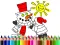 Játék Back To School: Winter Time Coloring online