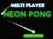 Játék Neon Pong Multi Player online