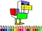 Játék Back To School: Monster Craft Coloring online