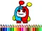 Játék Back To School: Sweet Monsters Coloring online