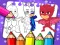 Játék PJ Masks Coloring Book online
