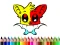 Játék Cute Bat Coloring Book online
