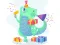 Játék Dino Party Jigsaw online