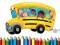 Játék School Bus Coloring Book online