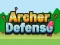 Játék Archer Defense Advanced online