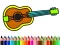 Játék Back To School: Music Instrument Coloring Book online