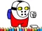 Játék Space Dude Coloring Book online