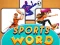 Játék Sports Word Puzzle online