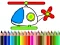 Játék Back To School Helicopter Coloring online