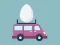 Játék Eggs and Cars online