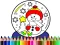Játék Back To School: Christmas Coloring Book online