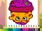 Játék Desserts Coloring online