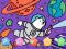 Játék Color By Code Space Bear online