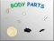 Játék Body parts online
