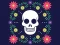 Játék Colorful Skull Jigsaw online
