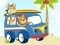 Játék Cute animals with cars difference online